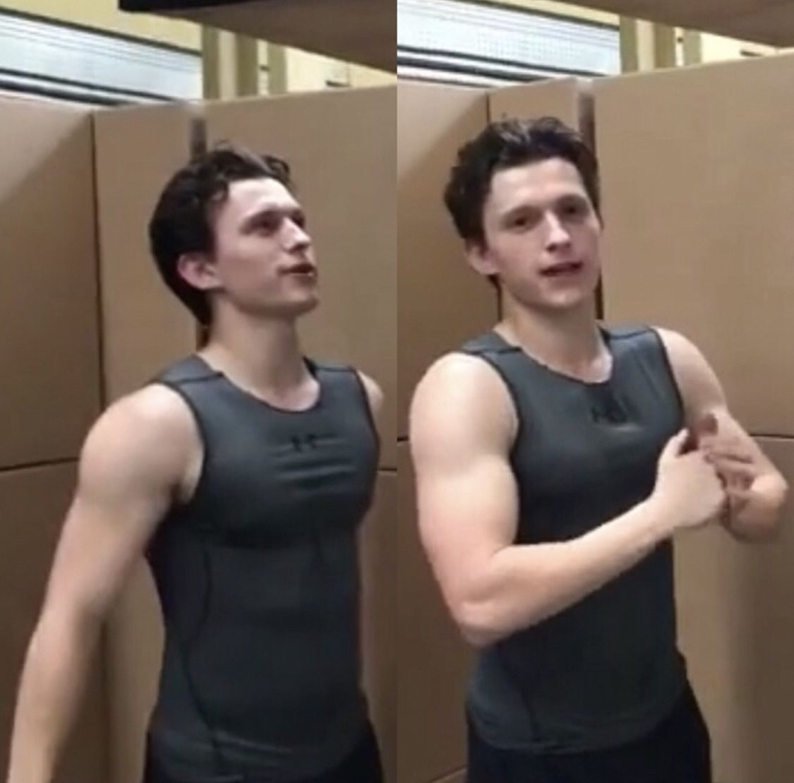 Tom Holland Body Shape
